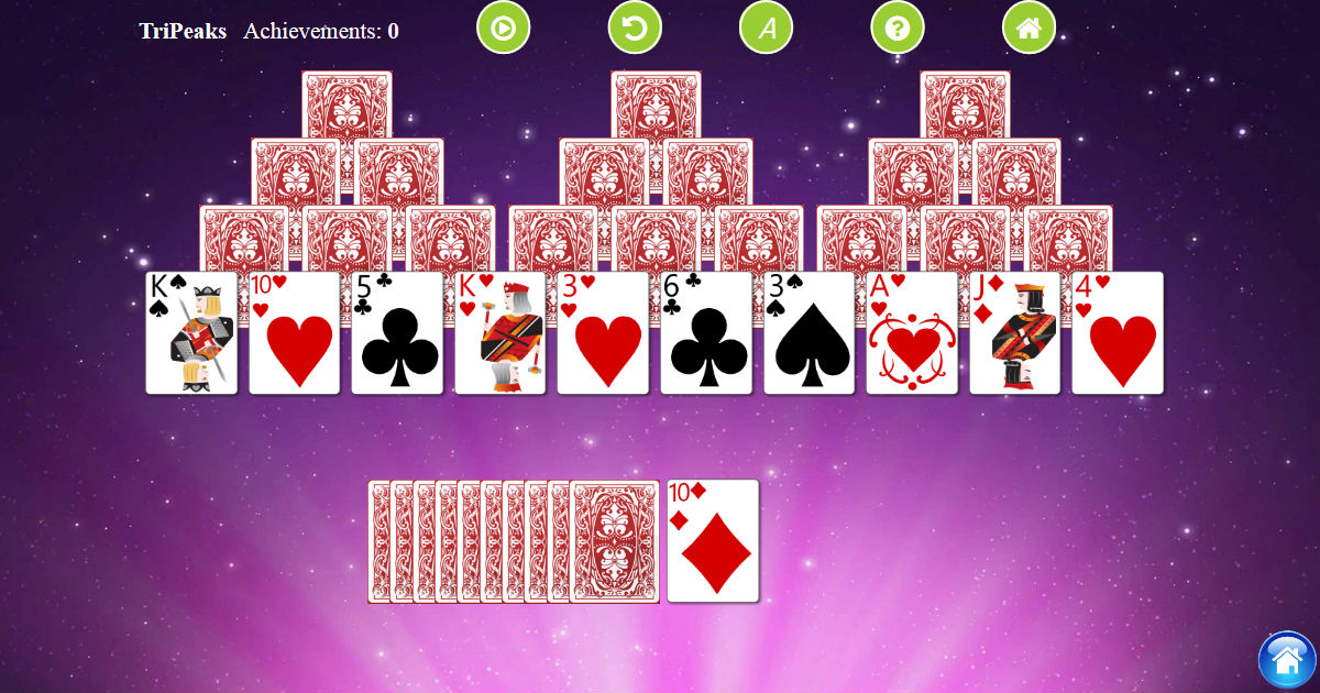 free coins tripeaks solitaire