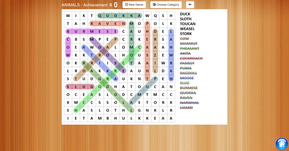 Word Search Unlimited Play Free Word Search Game Online Www thelogicgame